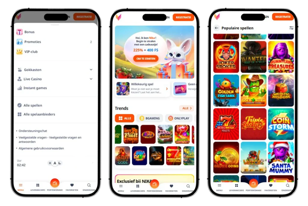 Nika Casino Registratie en KYC